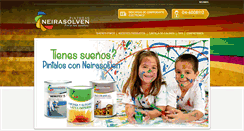 Desktop Screenshot of pinturasneirasolven.com